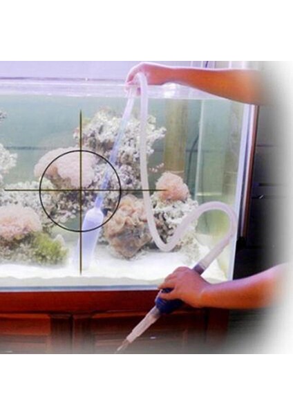 No.1 Tarzı Akvaryum Temizlik Vakum Su Değişimi Değiştirici Kırık Temizleyici Balık Tankı Sifon Pompası (Yurt Dışından) indirimleri