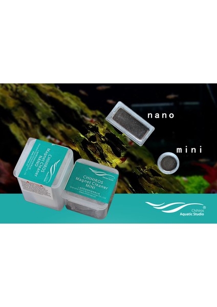 Nano Değiştir Kumaş Stili Chihiro'nun Akvaryum Mini Nano Mıknatıs Temizleyici Yosun Temizleyici Tank Temizleme Su Bitkisi Manyetik Güçlü Güçlü Fırça (Yurt Dışından)