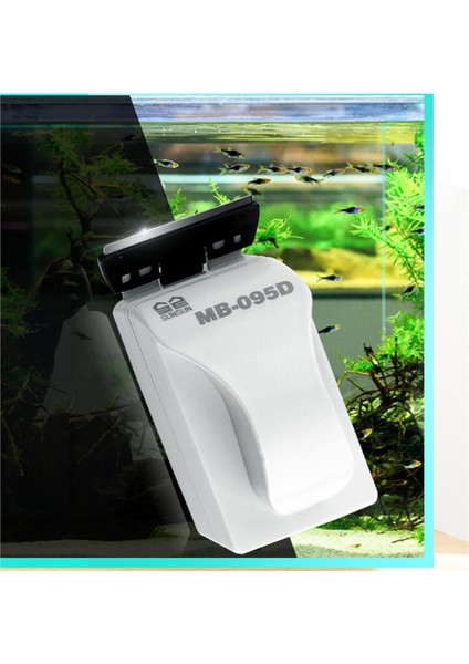 Beyaz Stil MB-095D Hongyı Yüzen Manyetik Fırça Akvaryum Balık Tank Cam Yosun Kazıyıcı Temizleyici Aracı Akvaryum Cam Silecek Temizleme Aracı (Yurt Dışından) fiyatları