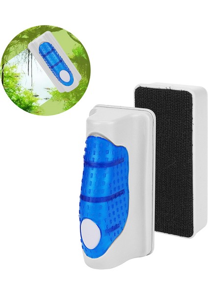 Mavi Stil Xl Beden Manyetik Akvaryum Temizleyici Balık Tankı Fırçası Manyetik Fırça Akvaryum Tankı Balık Araçları Yüzen Fırça Cam Yosun Temizleme Kazıyıcı (Yurt Dışından) fiyatları