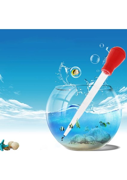 Lacivert Tarzı 30ML Ette Akvaryum Temizleyici Pompası Balık Tankı Sifon Su Değiştirme Aracı Bbq Tüpü Temizlik Taşıma Için (Yurt Dışından) fırsatları