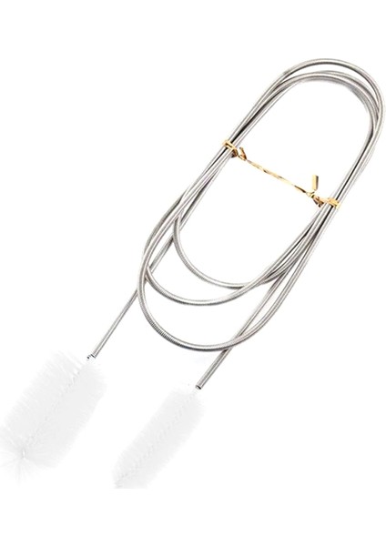 Sarı Stil 95AA Hortum Temizleyici Fırça Esnek Çift Uçlu Naylon Kılçık Akvaryum Filtre Fırçaları Paslanmaz Çelik Uzun Boru Temizleme Fırçası (Yurt Dışından) modelleri