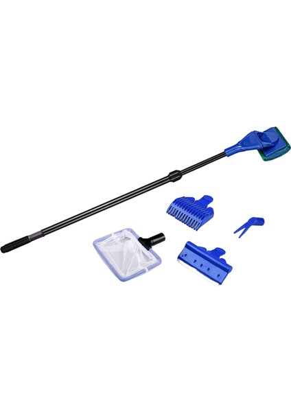 Akvaryum Balık Tankı Temizleme Aracı Balık Ağı Yosun Kazıyıcı Sünger Fırça (Yurt Dışından)