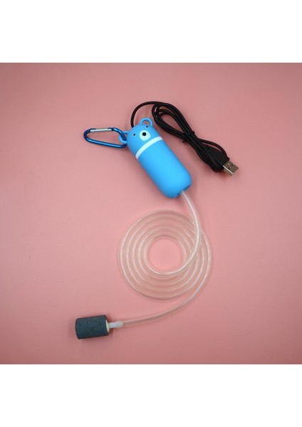 No.7 Tarzı Mini Taşınabilir Akvaryum USB Balık Tankı Filtresi Balık Tankı Oksijen Hava Pompası Sessiz Enerji Tasarrufu Akvaryum Cam Kapak Aksesuarları (Yurt Dışından)