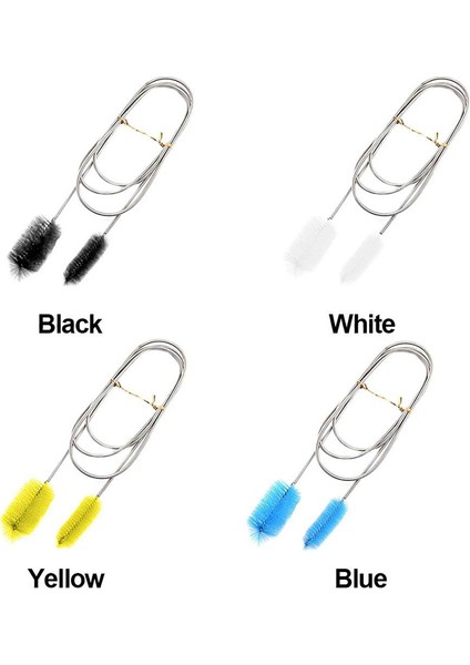 Mavi Stil 90CM Yumuşak Filtre Temizliği Için 5 cm Akvaryum Balık Tankı Temizlik Fırçası Bahar Fırçası Temizleme U-Şekilli Boru Tıkanıklık Açma (Yurt Dışından)