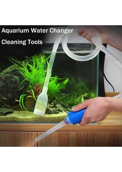 Beyaz Stil 1 Adet Akvaryum Balık Tankı Çakıl Temizleyici Aracı Sifon Çakıl Manuel Temizleyici Pompası Güvenli Vakum Su Değişimi Akvaryum Aksesuarları (Yurt Dışından) modelleri