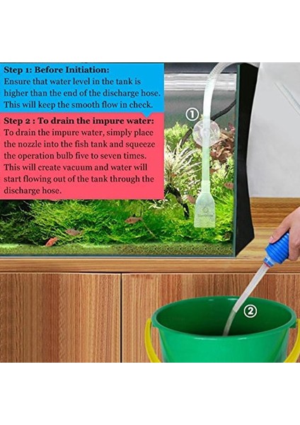 Beyaz Stil 1 Adet Akvaryum Balık Tankı Çakıl Temizleyici Aracı Sifon Çakıl Manuel Temizleyici Pompası Güvenli Vakum Su Değişimi Akvaryum Aksesuarları (Yurt Dışından) indirimleri