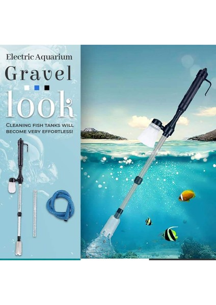 1 Adet Tarzı Akvaryum Çakıl Temizleyici Elektrikli Akvaryum Su Değişim Pompası Balık Tankı Kum Yıkayıcı Vakum Sifonlu Çakıl Temizleme Araçları (Yurt Dışından) fiyatları
