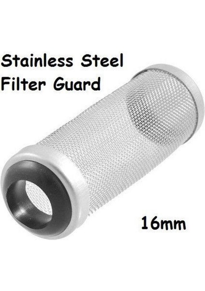 Gümüş Tarzı 12 mm Paslanmaz Çelik Filtre Giriş Kılıfı Ağ Karides Ağları Seti Özel Karides Silindir Filtre Giriş Koruma Akvaryum Aksesuarları (Yurt Dışından) fiyatları