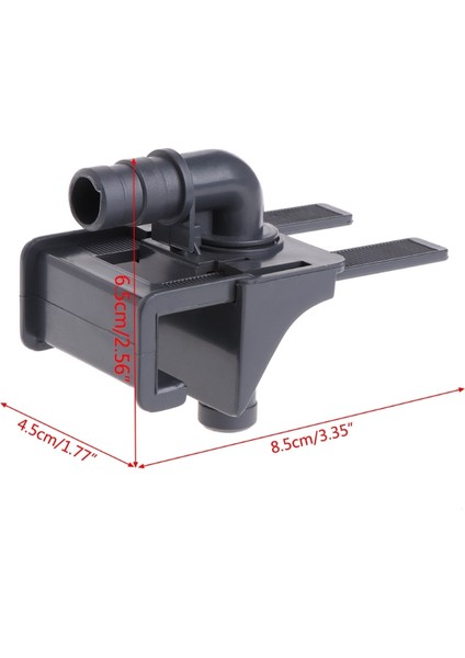 Beyaz Stil M Beden Akvaryum Su Boru Bağlantı Parçası Balık Tankı Monte Tutucu Giriş Çıkış Esnek (Yurt Dışından) fırsatları