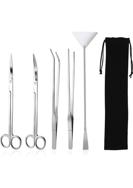 Sarı Stil 1 Takım Akvaryum Tankı Bakım Aracı Zımpara Su Grubu Cımbız Paslanmaz Çelik Aquascaping Balık Temizleme Araçları (Yurt Dışından) fiyatları