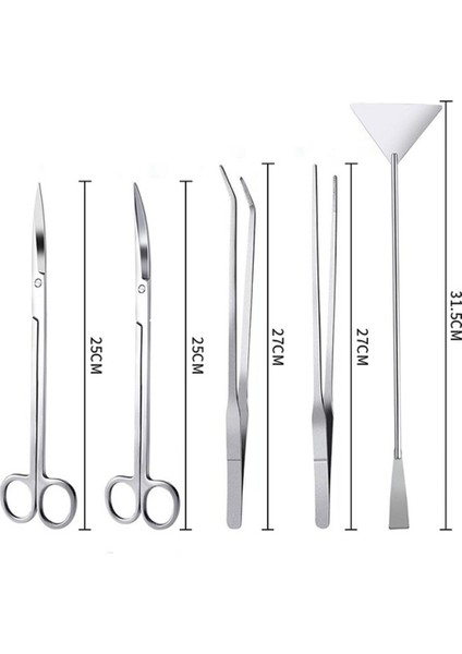 Sarı Stil 1 Takım Akvaryum Tankı Bakım Aracı Zımpara Su Grubu Cımbız Paslanmaz Çelik Aquascaping Balık Temizleme Araçları (Yurt Dışından) fırsatları