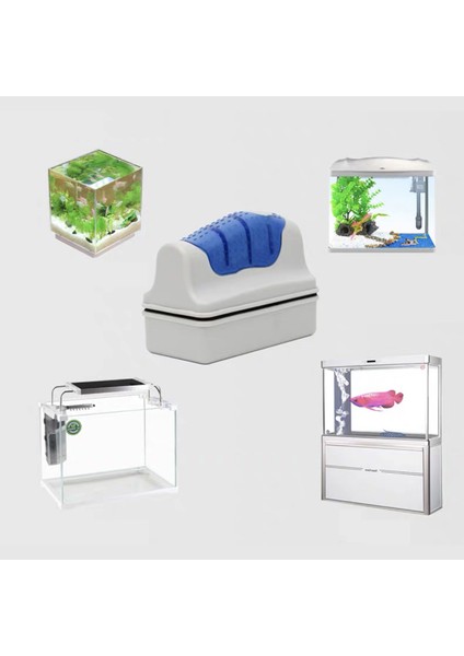 Resim Gösterisi Stili Olarak S Beden 1 Adet Kullanışlı Yüzen Manyetik Fırça Akvaryum Balık Tankı Cam Yosunu Temizleyici Temizleyici Balık Akvaryumu Tankı Araçları Balık Tankı Temizliği (Yurt Dışından) fırsatları