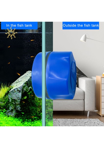 Bk Tarzı Yeni Pencere Temizlik Mıknatısı Temiz Fırça Akvaryum Balık Tankı Manyetik Cam Yüzen Yosun Temizleyici Kavisli Cam Temizleyici Süpürge (Yurt Dışından) modelleri