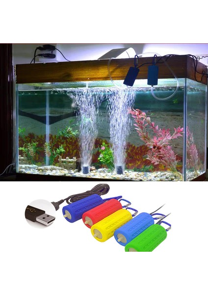 No.5 Tarzı Mini Akvaryum Hava Pompası Balık Tankı Oksijen USB Oksijen Pompası Mini Aerator Makinesi Su Ürünleri Terraryum Balık Tankı Aksesuarları (Yurt Dışından) indirimleri