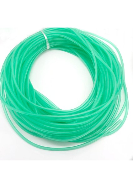 Yeşil Stil 3m Akvaryum Oksijen Pompası Hortumu Hava Balon Taşı Akvaryum Balık Tankı Gölet Pompası Borusu 4*6mm Beyaz Siyah Renk (Yurt Dışından)