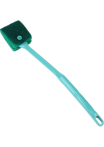 Yeşil Stil Sünger Temizlik Araçları Akvaryum Aksesuarları Yüzen Temizleyici Çift Taraflı Fırça Uzun Saplı Su Tankı Cam Fırçaları (Yurt Dışından)