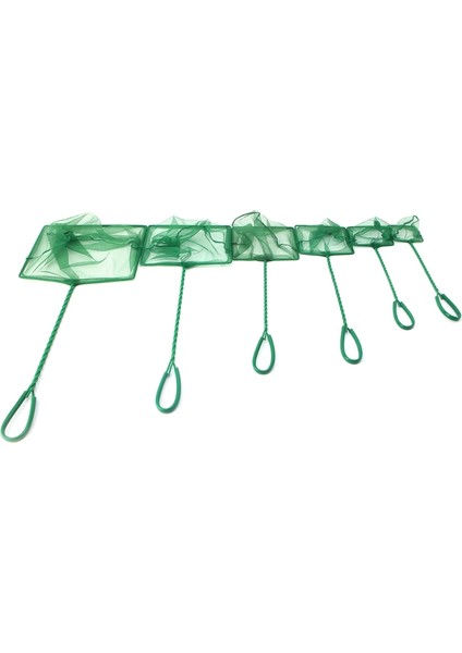 Gösteri Stili Olarak 3 Inç 1 Adet Yeşil Akvaryum Balık Tankı Kare Karides Küçük Betta Tetra Balık Ağı 3-10 6 Boyut - (Yurt Dışından)