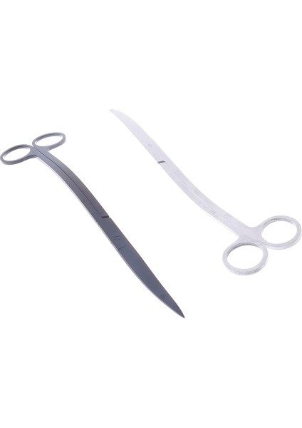 Gümüş Tarzı Bitki Tankı Dalga Veya Kıvrımlı Sucul Akvaryum Paslanmaz Çelik Veya Su Otundan Su Yosunu Makası Temizlik Aracı Kiti (Yurt Dışından) fırsatları