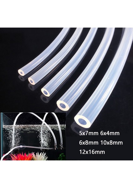 3m Tarzı 6X4MM Metre Pvc Hortum Boru Akvaryum Hava Pompası Hortumu Hava Kabarcık Taşı Akvaryum Balık Tankı Havuzu Pompa Yumuşak Hortum Aksesuarları (Yurt Dışından) indirimleri