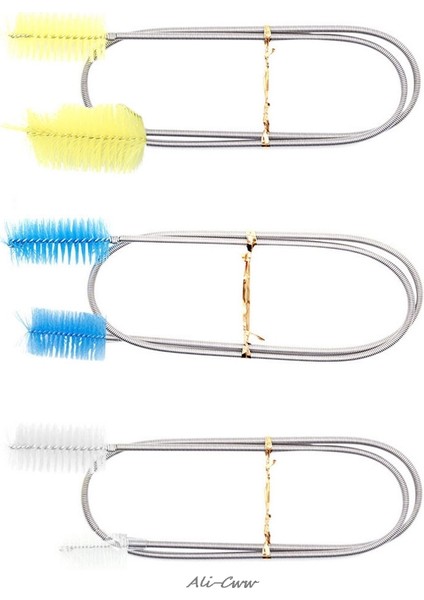 Sarı Stil L Beden Tüp Temizleme Fırçası Çift Uçlu Akvaryum Filtre Pompa Boru Hortum Esnek Yeni M09 (Yurt Dışından) fiyatları