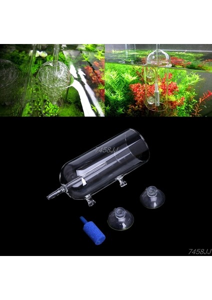 Beyaz Stil Detay Olarak Yeni Gelen Akvaryum Camı Co2 Diffüzör Balon Hava Taşı Temizleme Oksijen Ayrıştırma Dropship (Yurt Dışından) fırsatları