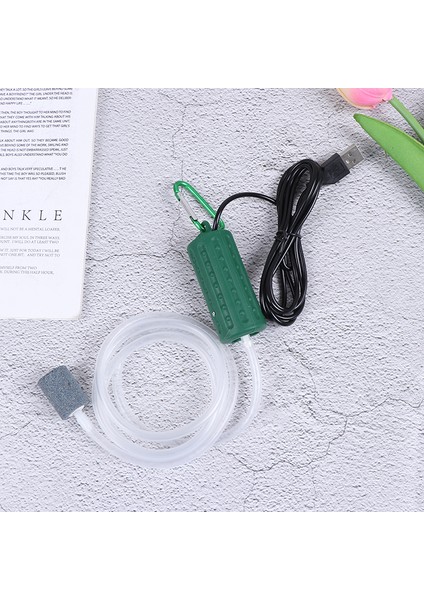 Ag Stili Taşınabilir USB Mini Oksijen Hava Pompası Akvaryum Hava Pompası Balık Tankı Sessiz Enerji Tasarruflu Malzemeler Ultra Sessiz Süs Oksijen Tasarrufu (Yurt Dışından)