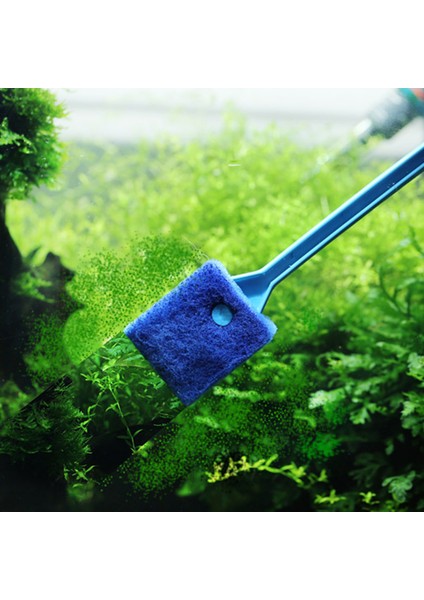 Mavi 40 cm Stili Akvaryum Balık Tankı Cam Bitki Temizleme Fırçaları Yüzen Temiz Pencere Yosunu Kazıyıcı Sünger Aksesuarları Araçları Yüksek Kalite (Yurt Dışından) modelleri