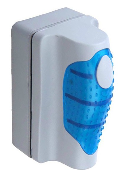 Mavi Stil 2022 Manyetik Fırça Akvaryum Balık Tankı Cam Yosun Temizleyici Yüzen Eğri Manyetik Fırça Akvaryum Pencere Sihirli Fırça (Yurt Dışından)