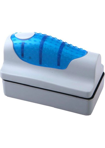 Mavi Stil 2022 Manyetik Fırça Akvaryum Balık Tankı Cam Yosun Temizleyici Yüzen Eğri Manyetik Fırça Akvaryum Pencere Sihirli Fırça (Yurt Dışından) fırsatları