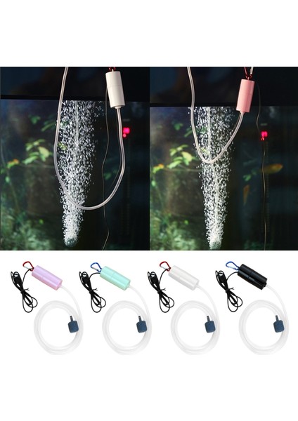 Beyaz Stil Akvaryum Hava Pompası Sessiz Hava Pompası Mini USB Kabarcık Makinası Tuzlu ve Tatlı Su Balık Tankı Çeşmesi Havuz Oksijen Pompası (Yurt Dışından) fiyatları