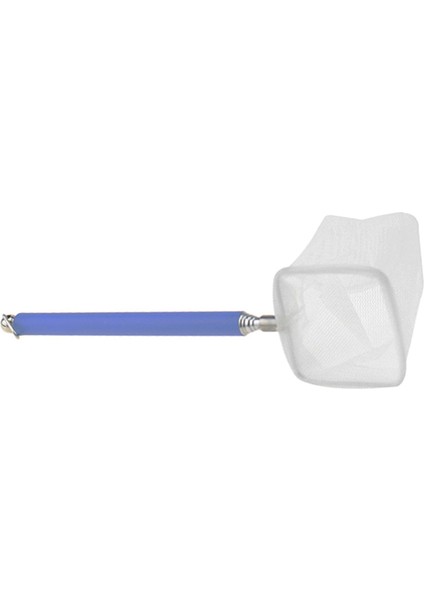 Kare Tarzı Esnek Akvaryum Balık Tankı Yakalama Ağı Uzatılabilir 3D Akvaryum Foop Balık Yakalama Ağı Uzun Sap Temizleme Aracı (Yurt Dışından)