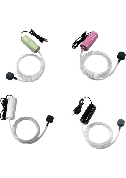 Yeşil Stil Akvaryum Oksijen Hava Pompası Balık Tankı USB Sessiz Hava Kompresörü Aeratör Taşınabilir Mini Küçük Oksijenleyici Akvaryum Aksesuarları 1W (Yurt Dışından) modelleri