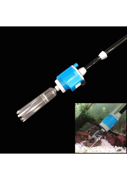 Temizleyici Nozul Stili Akvaryum Çakıl Temizleyici Nozulu Aksesuarı Elektrikli Su Değiştirici Pumon Için (Yurt Dışından) modelleri