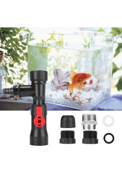 Plastik Akvaryum Su Değiştirici 3 Yollu Musluk Tipi Su Değiştirici Balık Tankı Temizleme Aracı Bahçe Splitter Sulama Bağlayıcı Dağıtıcı (Yurt Dışından) modelleri