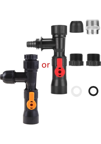 Plastik Akvaryum Su Değiştirici 3 Yollu Musluk Tipi Su Değiştirici Balık Tankı Temizleme Aracı Bahçe Splitter Sulama Bağlayıcı Dağıtıcı (Yurt Dışından) fırsatları