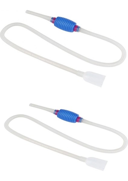 2 Adet Tarzı Akvaryum Temiz Vakum Su Filtre Aracı Akvaryum Kutusu Vakum Çakıl Temizleyici Balık Tankı Sifon Pompa Temizleyici Temizlik Aksesuarları (Yurt Dışından)