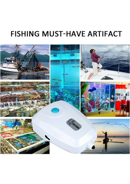 Çift Delik Stili Akvaryum Hava Pompası Balık Tankı Oksijen Hava Kompresörü Aeratör Hava Akışı Yapıcı Prump Balık Deniz Bitkisi Tankı Akvaryum Aksesuarları (Yurt Dışından) fiyatları