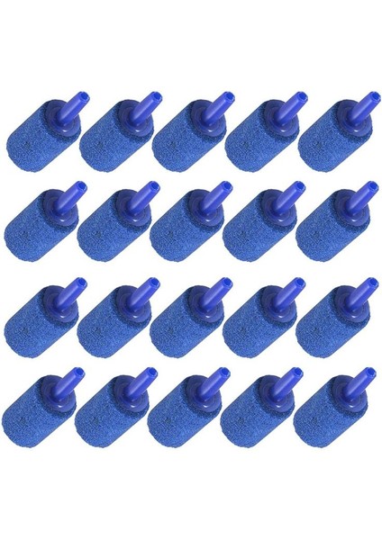 Mavi Stil 4.8x1.5x1.5cm Balık Tankı Pompa Hidroponikler Için Akvaryum Hava Taşı Mineral Kabarcık Difüzörü Airstones Difüzörü (Yurt Dışından)