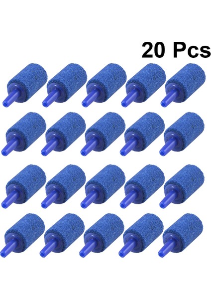 Mavi Stil 4.8x1.5x1.5cm Balık Tankı Pompa Hidroponikler Için Akvaryum Hava Taşı Mineral Kabarcık Difüzörü Airstones Difüzörü (Yurt Dışından) fiyatları