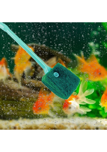 40CM Tarzı Akvaryum Balık Tankı Cam Bitki Temizleme Fırçaları Yüzen Temiz Pencere Yosunu Kazıyıcı Sünger Aksesuarları Araçları Yüksek Uygulama (Yurt Dışından) modelleri