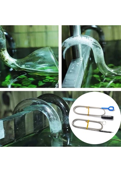 90CM Tarzı Evrensel Boru Fırçası Paslanmaz Çelik Temizlik Hortum Fırçası Balık Tankı Akvaryum Mutfak Buzdolabı Temizleme Fırçası (Yurt Dışından) indirimleri