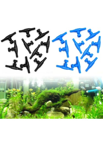 Bk Tarzı T Şekilli Akvaryum Hava Pompası Kontrol Vanası T Bağlantı Aerasyon Pompası (Yurt Dışından) modelleri