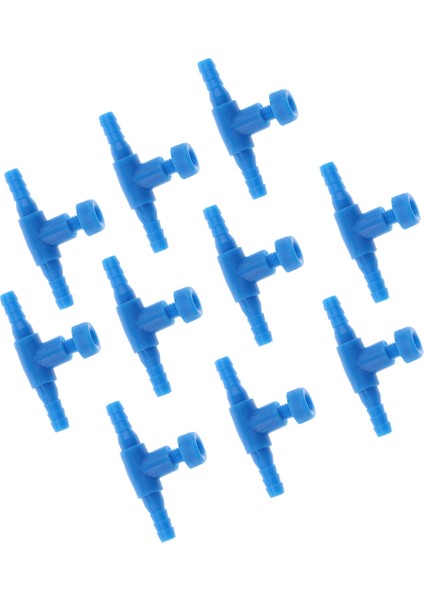 Hava Valfi 2 Tarzı 10 Adet Akvaryum Balık Tankı Hava Hattı Bağlantı Parçası Balık Akvaryumları Hortum Valfi Seçin (Yurt Dışından)