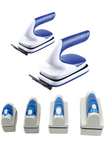 Model B Stili M Beden Pratik Yüzen Manyetik Fırça Akvaryum Balık Tankı Cam Yosun Temizleyici Aracı Akvaryum Manyetik Temizleyici Mıknatıslar Fırça (Yurt Dışından) modelleri