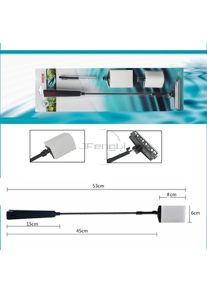 Yosun Fırça Stili Eheım Fırça Çok Fonksiyonlu Cam Temizleme Kiti Deniz Balığı Bitki Tankı Akvaryum Için Algi Kazıma Bıçağı (Yurt Dışından)