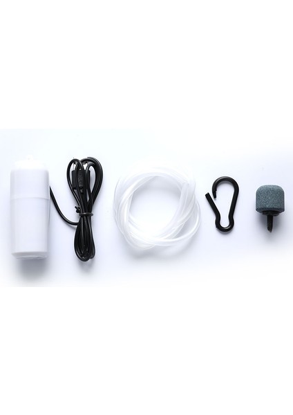 Kt Stili Küçük Hacimli Akvaryum Oksijen Hava Pompası Balık Tankı USB Sessiz Hava Kompresörü Aeratör Taşınabilir Mini Küçük Oksijenleyici Akvaryum Aksesuarları 5V 1W (Yurt Dışından)