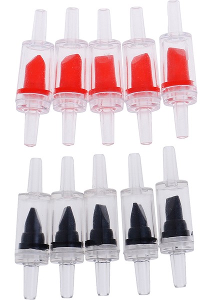 Siyah Stil Tek Boyut 5 Adet Ev Balık Akvaryumu Hava Pompası Kontrol Vanası Tek Yönlü Geri Akış Kontrol Vanası Akvaryum Co2 Sistemi Hava Pompası Pet Ürünü Kırmızı Siyah (Yurt Dışından) fiyatları