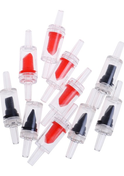 Siyah Stil Tek Boyut 5 Adet Ev Balık Akvaryumu Hava Pompası Kontrol Vanası Tek Yönlü Geri Akış Kontrol Vanası Akvaryum Co2 Sistemi Hava Pompası Pet Ürünü Kırmızı Siyah (Yurt Dışından) fırsatları