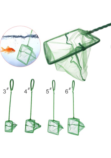 4 Inç Tarzı Akvaryum Balık Ağı Yuvarlak Kare Balık Tankı Ağı Huni Şekilli Balık Ağı Akvaryum Aksesuarları Güvenli Ince Ağ Balık Ağları (Yurt Dışından) fiyatları